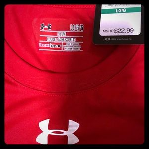New Under Armour HeatGear Loose Large T-Shirt